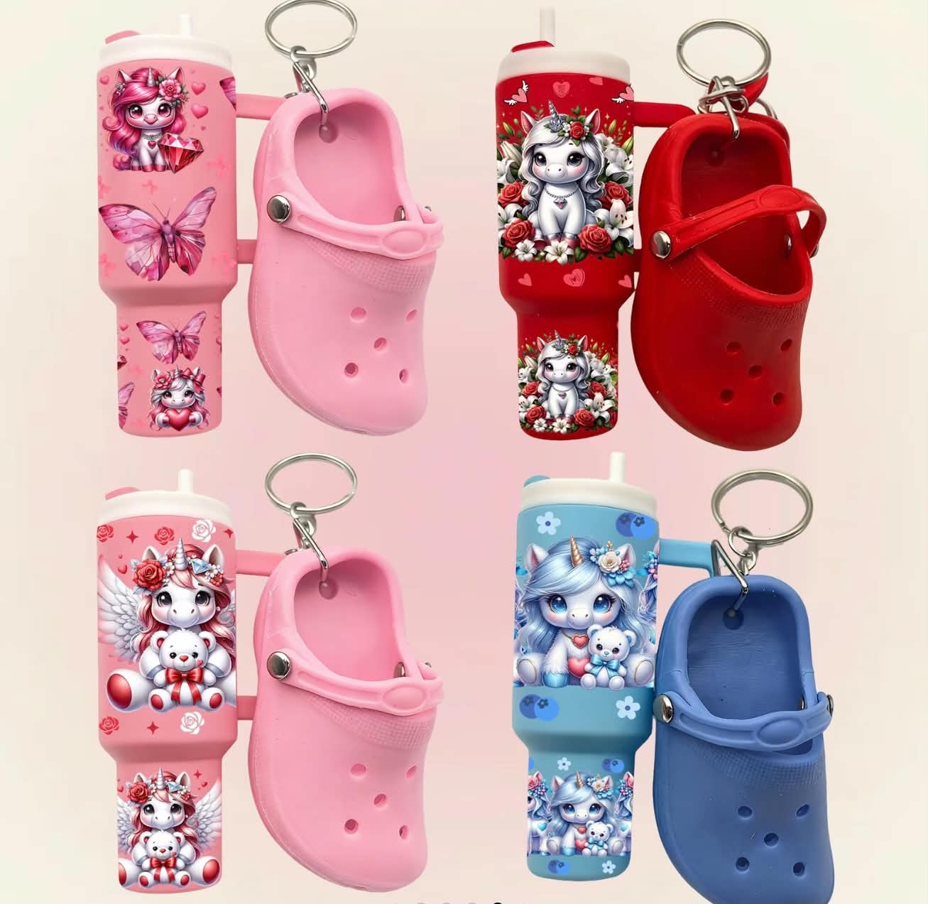 Mini cup keyrings