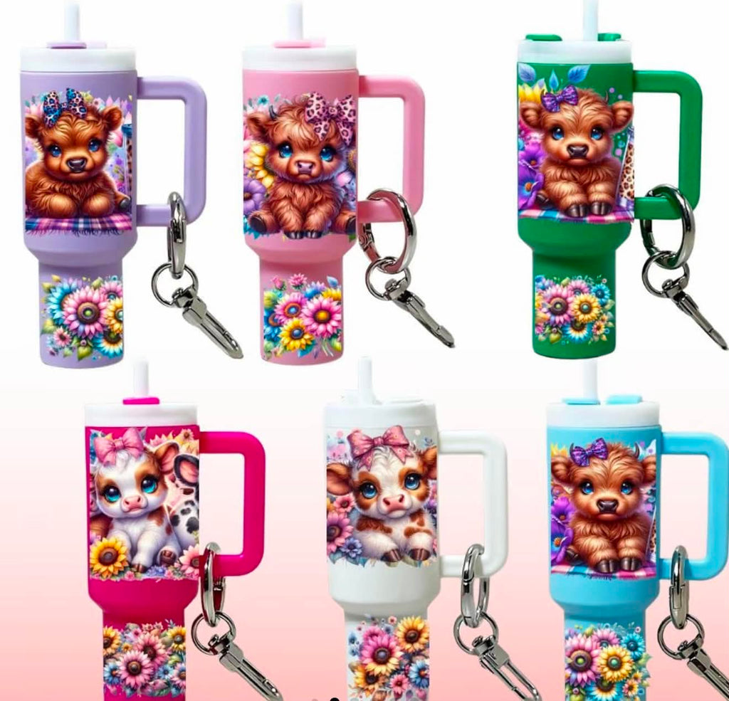 Mini cup keyrings