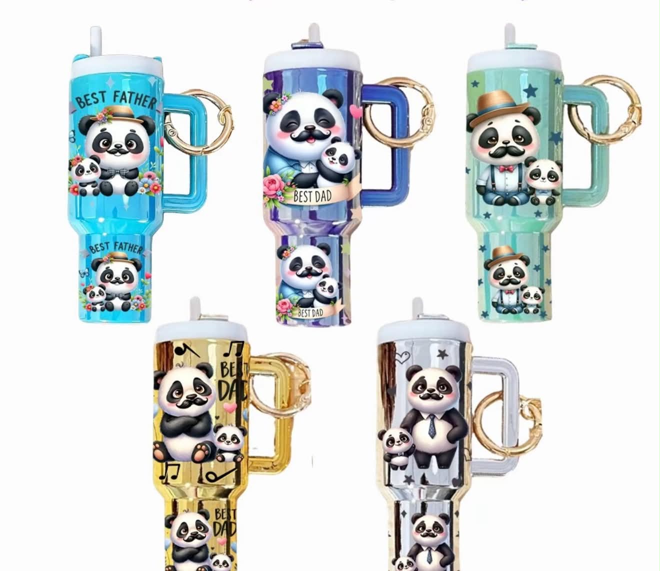 Mini cup keyrings
