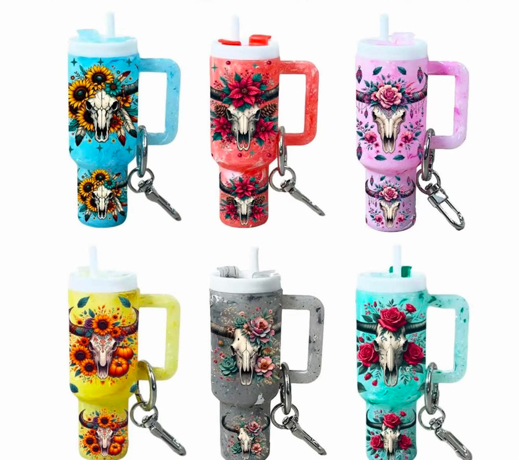 Mini cup keyrings