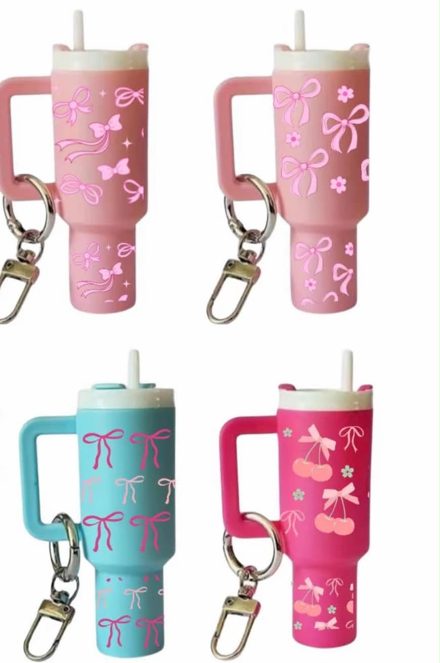 Mini cup keyrings