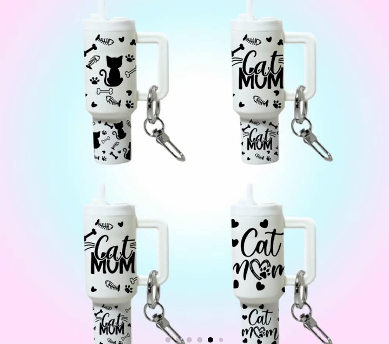 Mini cup keyrings